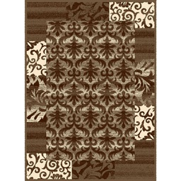 NOUR 9526A (Rectangular, 200X275, BRUN PALE)