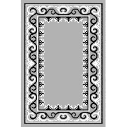 RELAX 5465b (Rectangulaire, 180X270, GRIS CLAIRE)