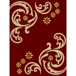 AZHAR 90730 (Rectangular, 300X400, BORDEAUX)