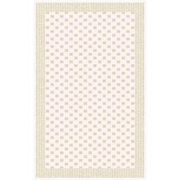 BAHDJA 93810 (Rectangulaire, 240X400, BLANC CASSE)