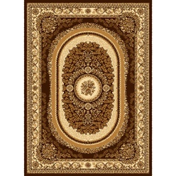 NOUR 95280 (Rectangulaire, 200X275, MARRON CHOCO)