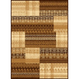 NOUR 95300 (Rectangulaire, 200X275, MARRON CHOCO)