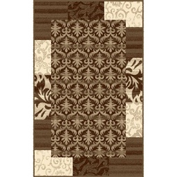 NOUR 95262 (Rectangular, 250X400, BRUN PALE)