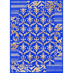 NOUR 95260 (Rectangular, 200X275, BLEU ROI)