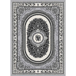 NOUR 95282 (Rectangulaire, 200X275, GRIS CLAIRE)