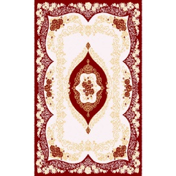 ISHRAK 8643C (Rectangular, 200X275, BORDEAUX)