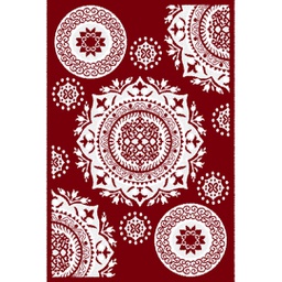 CIRTA 92677 (Rectangular, 180X270, BORDEAUX)