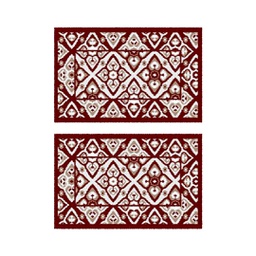 CIRTA 92087 (Rectangular, 60X220, BORDEAUX)