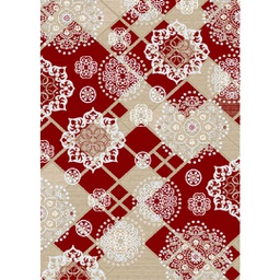 PRINTEMPS 95340 (Rectangular, 200X280, BORDEAUX)