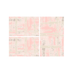 DUBAI 9459O (Rectangulaire, ( T 80X130 + 2T 65X100 ), BOIS DE ROSE)