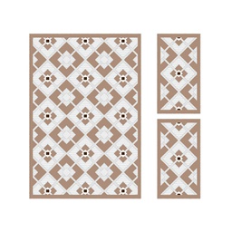 CIRTA 9325H (Rectangular, ( T 150X220 + 2T 60X110 ), BRONZE CLAIR)