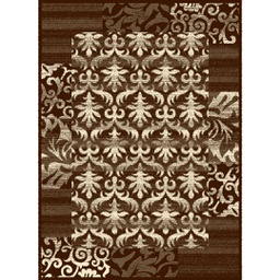 NOUR 9526A (Rectangular, 200X275, MARRON CAFE)