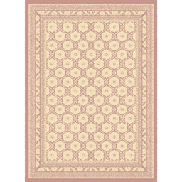 MELODIE 86607 (Rectangular, 190X275, BOIS DE ROSE_IVOIRE)