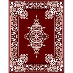 RELAX 6267X (Rectangular, 240X330, BORDEAUX)