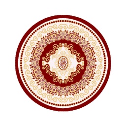 ISHRAK 8642C (Rond, 115X115, BORDEAUX)