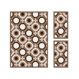 CIRTA 93230 (Rectangulaire, ( T 150X220 + 2T 60X110 ), BRONZE FONCE)