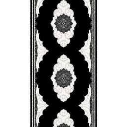 MELODIE 89030 (Rouleau, 95X2000, NOIRE_GRIS CLAIRE)