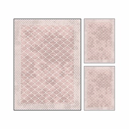 RUBIS 1442A (Rectangulaire, ( T 160X220 + 2T 60X80 ), BOIS DE ROSE, Lamination)