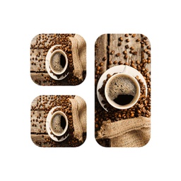 روبي 1178A (مستطيل, ( T 60X105 + 2T 60X40 ), متعدد الألوان, مطبوعة)