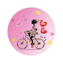 RUBIS 0900A (Round, 120X120, MULTI COULEURS, Lamination)