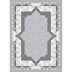 MELODIE 94070 (Rectangulaire, 190X275, GRIS CLAIRE_GRIS CLAIRE)