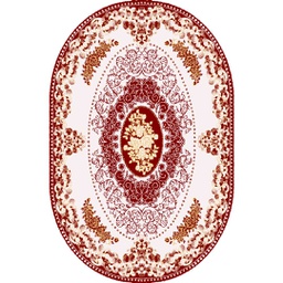 ISHRAK 8559C (Oval, 200X150, BORDEAUX)