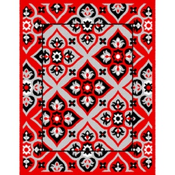 CIRTA 92085 (Rectangular, 210X270, ROUGE)