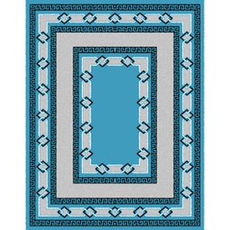 CIRTA 73805 (Rectangulaire, 210X270, BLEU TURQUOISE)