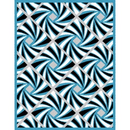 CIRTA 92165 (Rectangulaire, 210X270, BLEU TURQUOISE)