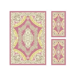 PLAZA 92370 (Rectangular, ( T 150X220 + 2T 60X110 ), BOIS DE ROSE)