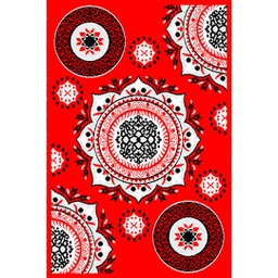 CIRTA 92675 (Rectangular, 180X270, ROUGE)