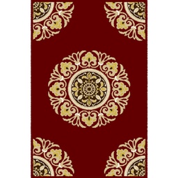 أزهر 92090 (مستطيل, 240X400, أحمر عنابي)