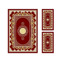 بلازا 92380 (مستطيل, ( T 150X220 + 2T 60X110 ), أحمر عنابي)