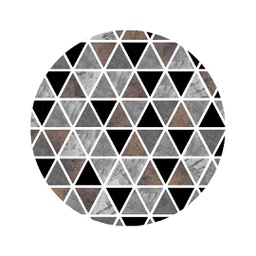 RUBIS 1612A (Round, 120X120, MULTI COULEURS, Lamination)
