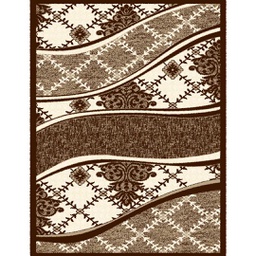 SHIRAZ 92194 (Rectangulaire, 200X150, MARRON CAFE)