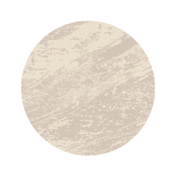 DUBAI 9458O (Rond, 160X160, CREME)