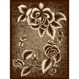 NOUR 60779 (Rectangular, 200X150, MARRON CAFE)