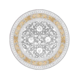 RUBIS 1444A (Round, 120X120, GRIS CLAIRE, Lamination)