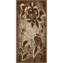 NOUR 6077F (Rectangulaire, 200X150, BRUN PALE)