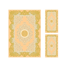 PLAZA 92350 (Rectangulaire, ( T 150X220 + 2T 60X110 ), SAUMON)