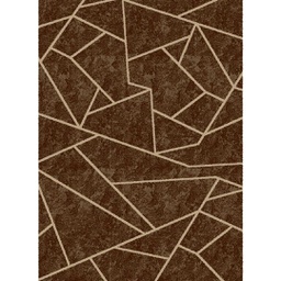 NOUR 96219 (Rectangular, 200X275, MARRON CAFE)