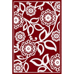 CIRTA 92577 (Rectangular, 180X270, BORDEAUX)