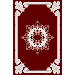 CIRTA 93088 (Rectangulaire, 180X270, BORDEAUX)