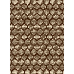 NOUR 9619F (Rectangular, 200X275, MARRON CAFE)