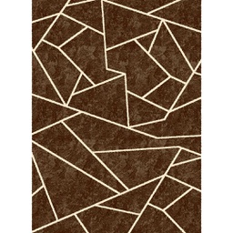 NOUR 9621F (Rectangulaire, 200X275, MARRON CAFE)