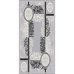 NOUR 53922 (Rectangular, 200X150, GRIS CLAIRE)