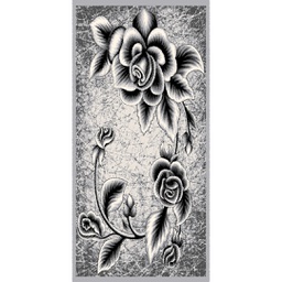 NOUR 60772 (Rectangulaire, 200X150, GRIS CLAIRE)