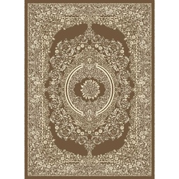 MELODIE 8904A (Rectangular, 190X275, BRUN PALE_IVOIRE)