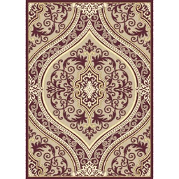 BRAGA 95650 (Rectangular, 200X280, MARRON BORDEAUX)