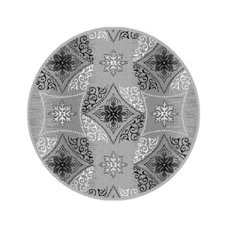 NOUR 9531D (Rond, 160X160, GRIS CLAIRE)